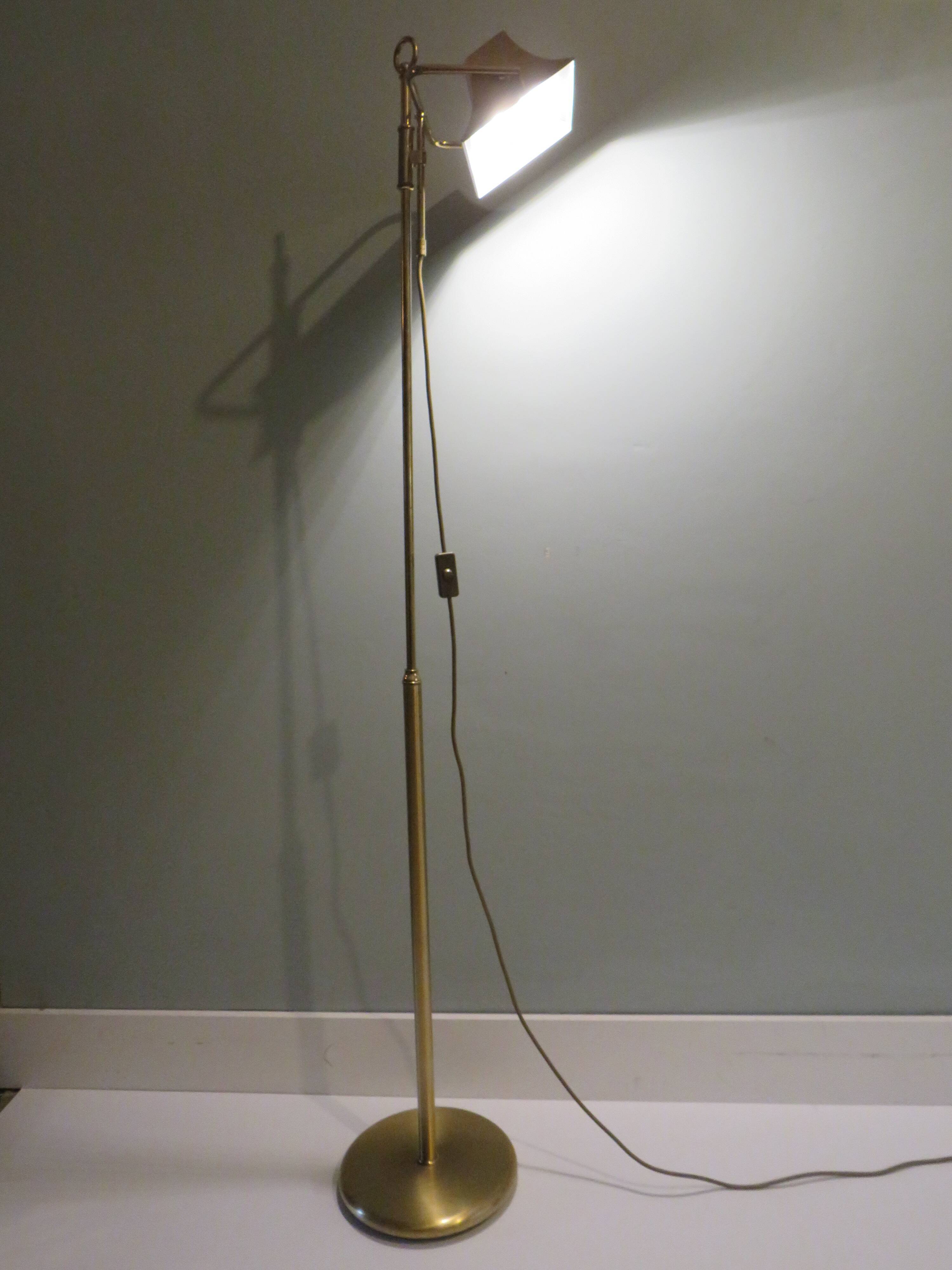 Floor lamp, Hollywood Regency, Massive Belgium 1970