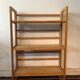 Vintage bookseller's shelf
