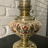 Old electrified oil lamp