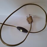 Vintage tulip base brass lamp