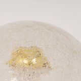 glass Space Age ceiling lights by Hoffmeister, Germany, 1960s