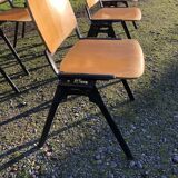 Suite de six chaises vintage vers 1970/1980