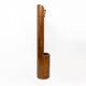 Italian Art Deco Walnut Entry Hall Stand with Integrated Umbrella Holder