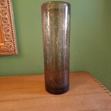 Blown glass roller vase
