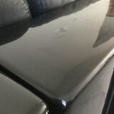 Cini Boeri - Sofa Gradual Lounge Black Leather Knoll/Gavina