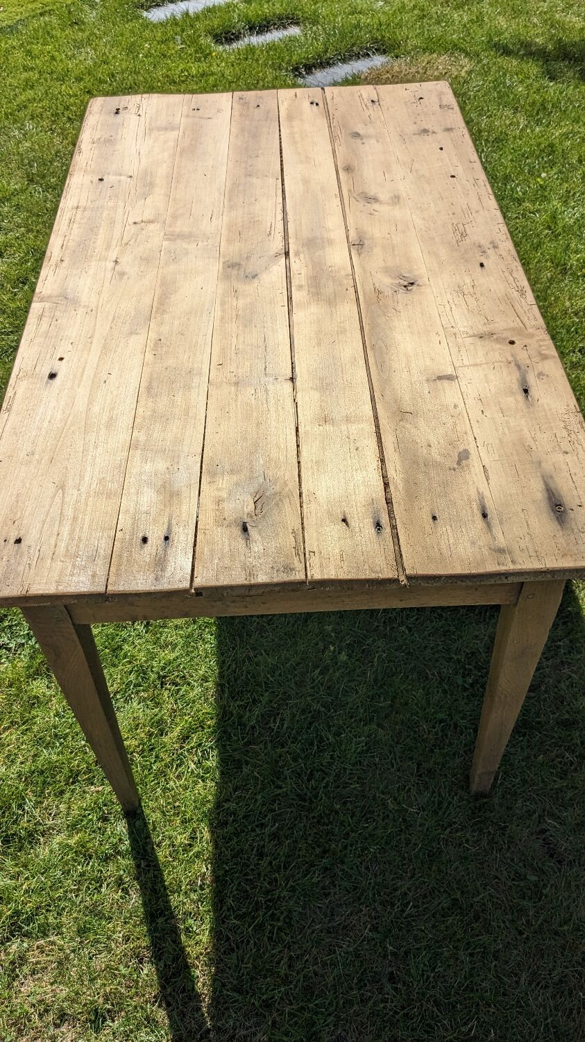 Vintage farm table