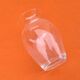 1970s Violet vase Clear glass