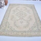Oushak Turkish Vintage Rug sku 3101