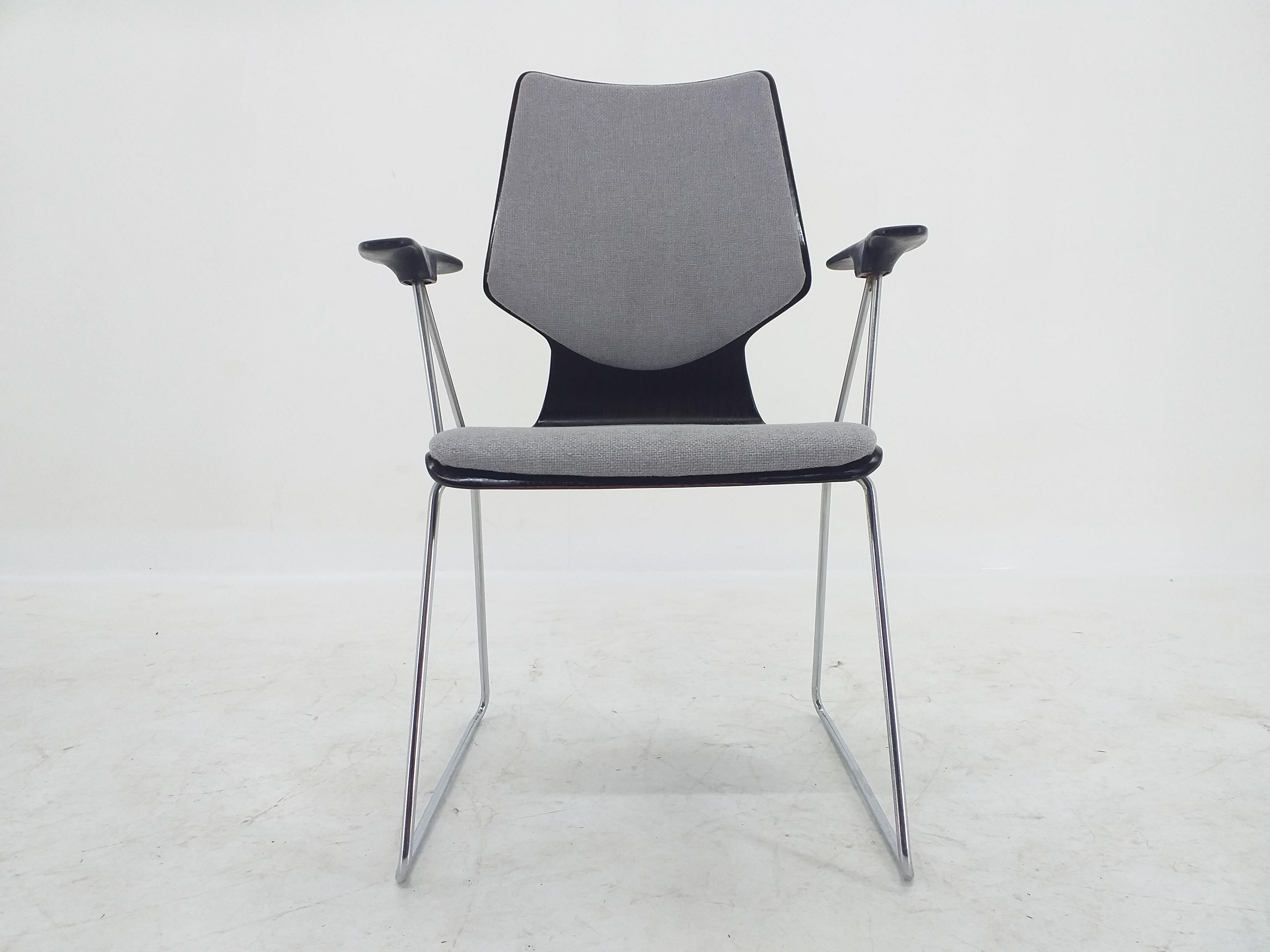 Midcentury Armchair Designed by Elmar Flötotto for Pagholz, 1970s
