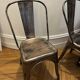 Set of 4 Boston chairs in patinated bronze metal – Westwing ni