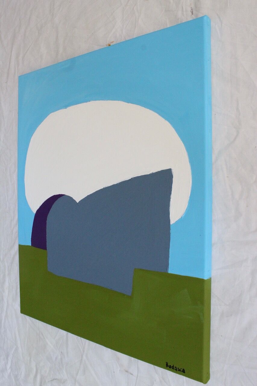 Original abstract painting 'vision of field'