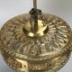 60s 70s lamp hanging lamp ball lamp bubble brass glass space age design