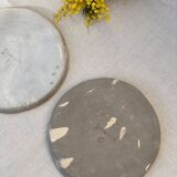 Set of 5 ceramic plates