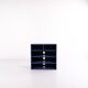 Montana bookcase – blue – 4 shelves