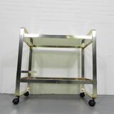 Vintage space age drinks bar cart trolley by Av Handwerk