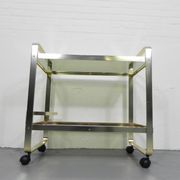 Vintage space age drinks bar cart by Av Handwerk