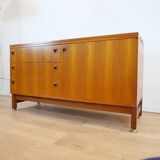 Mid-Century Andre Monpoix 1967 Teak Sideboard