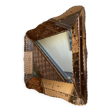 1940s smoked mirror with glazing bars