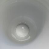 White porcelain vase