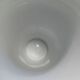 White porcelain vase