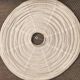 Luminaire en tissus (lin) en forme de poire