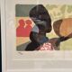 Original Swedish Color Lithograph – “Woman” by Lars Norrman – Signed