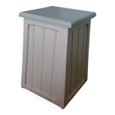Tabouret coffre de rangement style Mado années 50