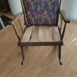 Rocking chair façon scandinave