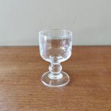 6 verres à digestif vintage en cristal