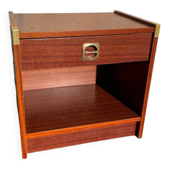 boat style nightstand / bedside table