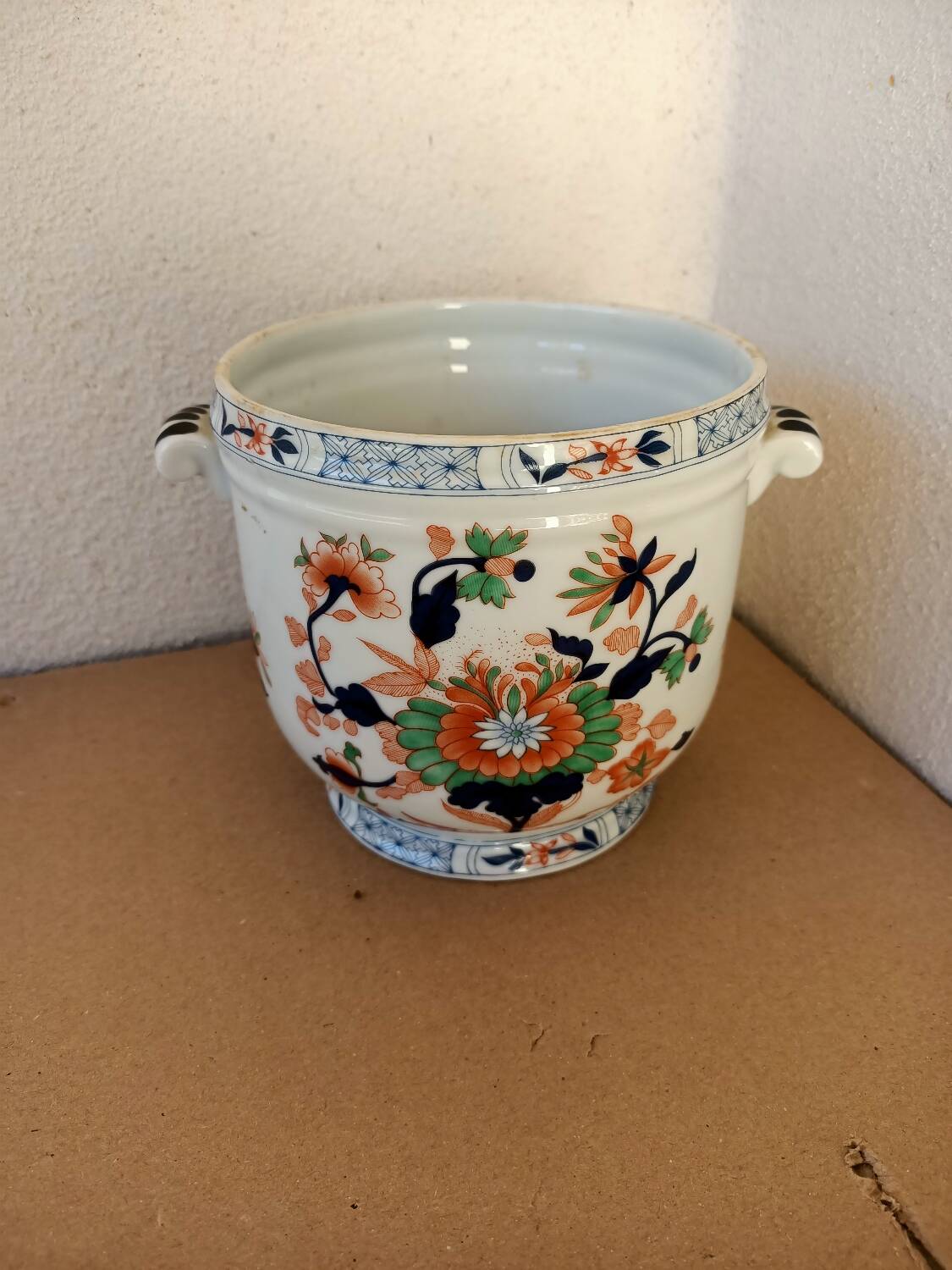 Limoges porcelain plant pot