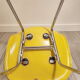 Chaises Eames DSX jaune en fibres de verre de 1975