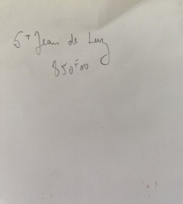 3 tableaux : « st jean de luz» (pays basque) jean-francois devaliere (1926-2021)