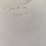 3 paintings: "st jean de luz" (basque country) jean-francois devaliere (1926-2021)