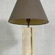 vintage marble and brass lamp