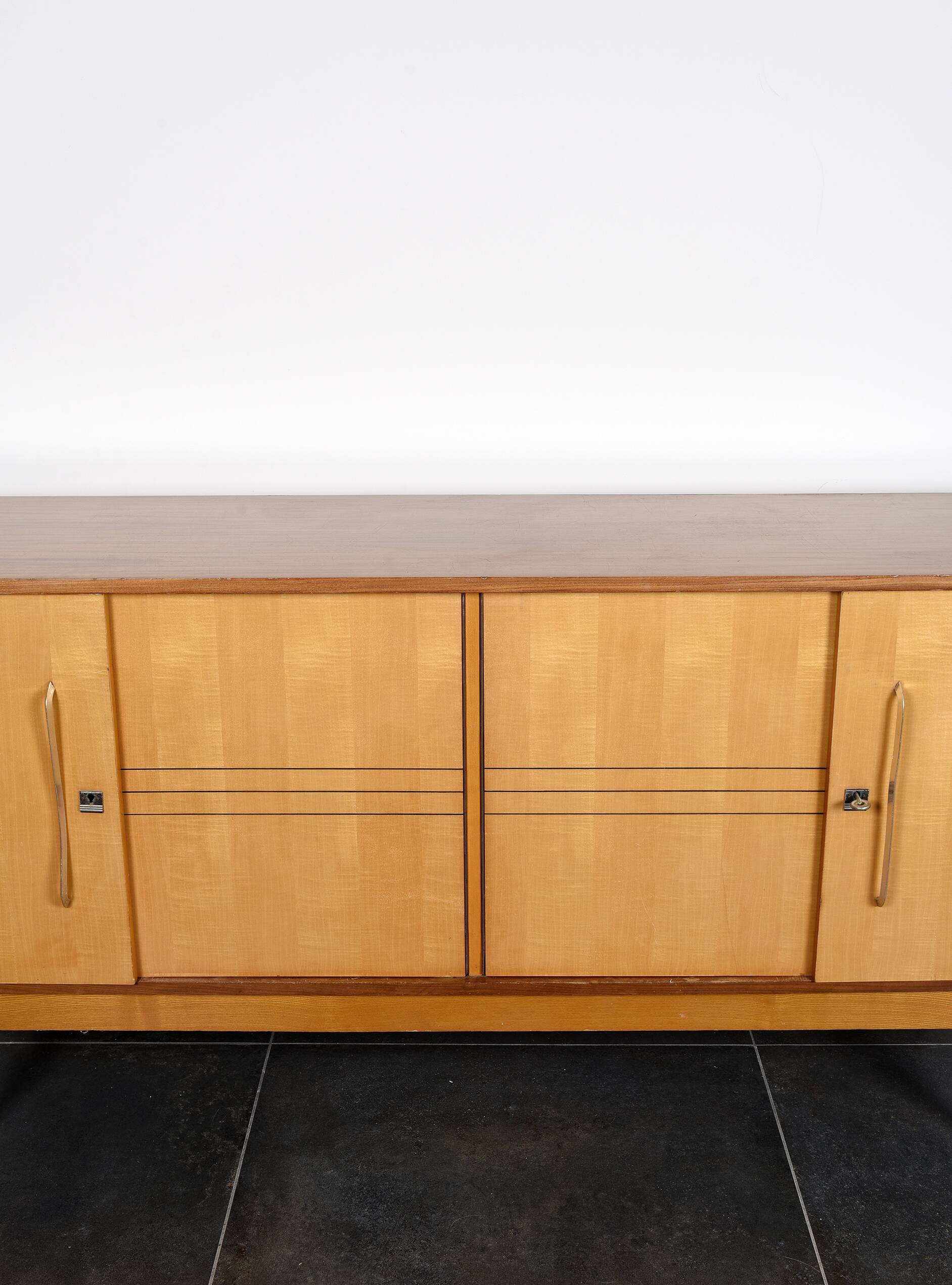 Vintage 4-door sideboard from the 1960s