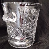 Champagne bucket in real crystal