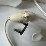 Vintage molded plastic bedside lamp 1960