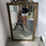1900 mirror with ribbons