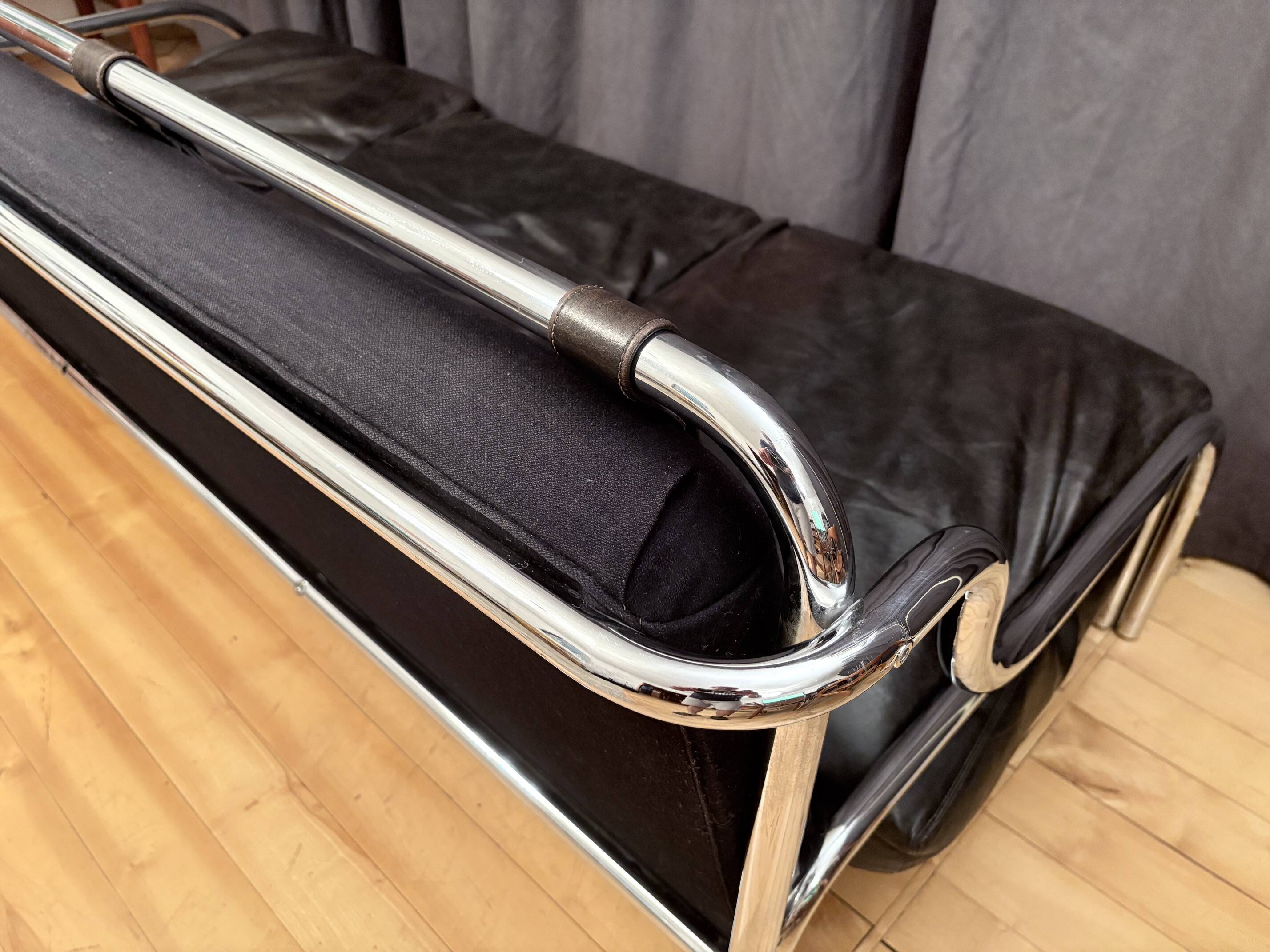 "Stringa" Three-Seater Sofa by Gae Aulenti, Poltronova, Italy, 1960s