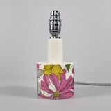 Surrey Ceramics – Vintage 1970s British Pottery Flower Table Lamp