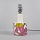 Surrey Ceramics – Vintage 1970s British Pottery Flower Table Lamp