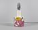 Surrey Ceramics – Vintage 1970s British Pottery Flower Table Lamp