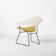 Vintage Harry Bertoia Diamond chair, Knoll, circa 1960s, reupholstered