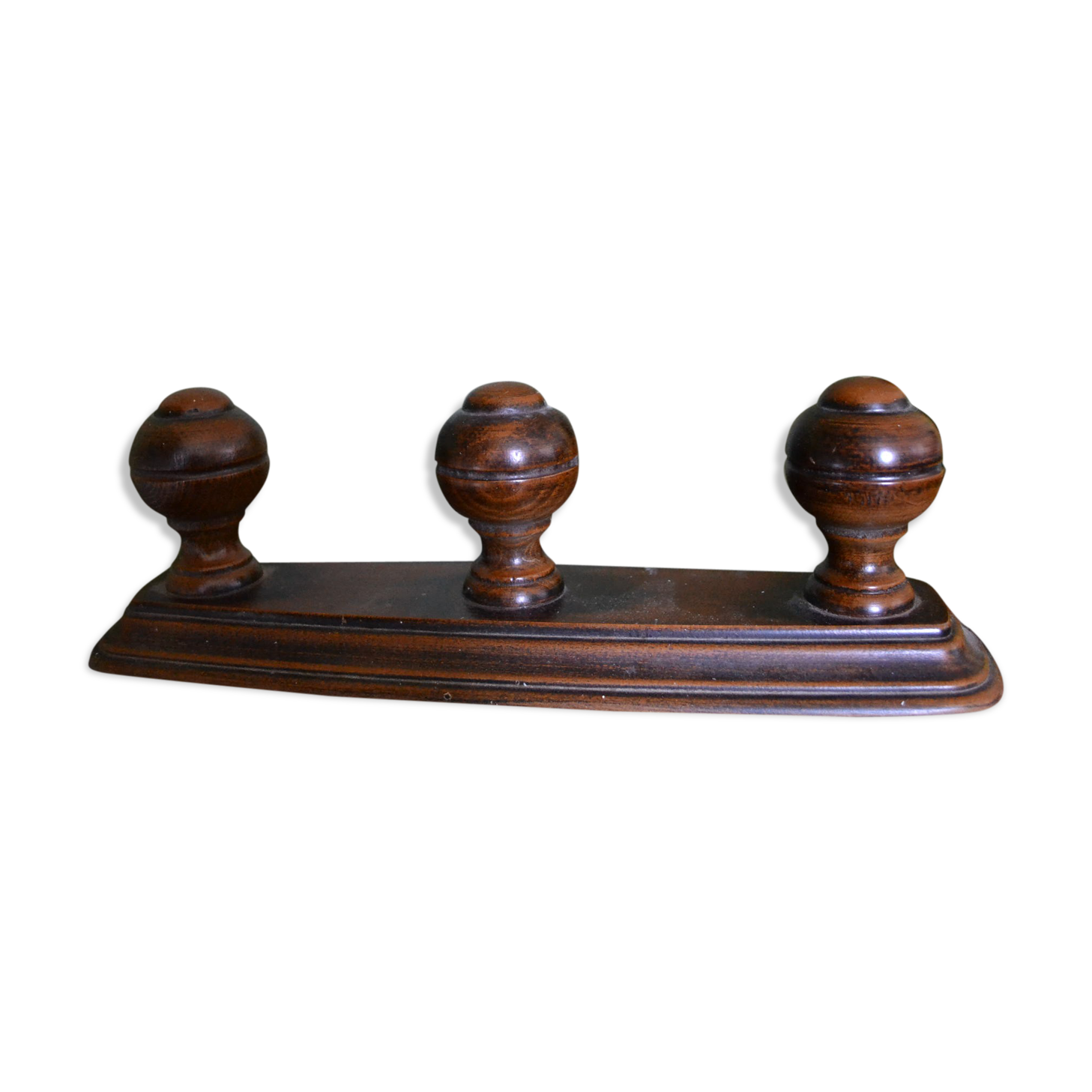 Porte manteaux 3 patères bois