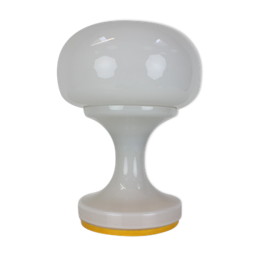 Lampe de table tout en verre par Valasske Mezirici, années 1970