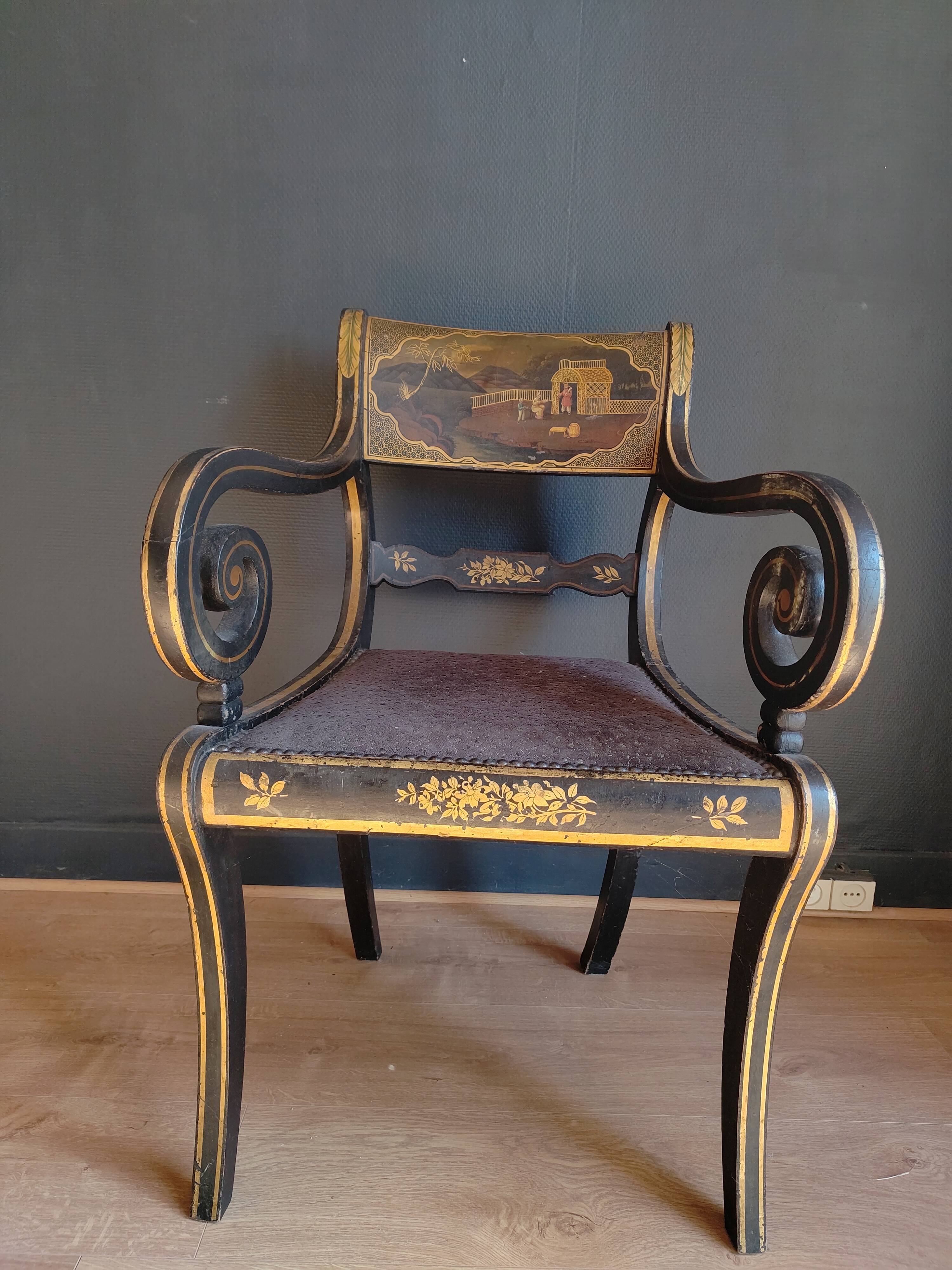 Napoleon III Period Armchair