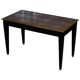 Bureau en Galuchat avec Métal Doré, Modèle Moderne