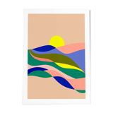 Poster A4 - The Waves 3