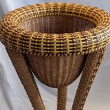 20th century rattan gardener